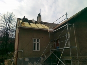 Rekonstrukce střechy RD Kopřivnice